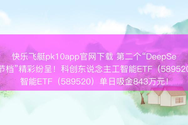 快乐飞艇pk10app官网下载 第二个“DeepSeek时期”？大模子“春节档”精彩纷呈！科创东说念主工智能ETF（589520）单日吸金843万元！